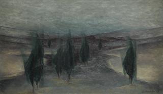 Jehangir Sabavala - Sentinel Trees