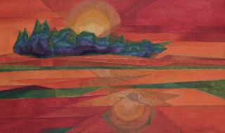 Jehangir Sabavala - The Casuarina Line Ii