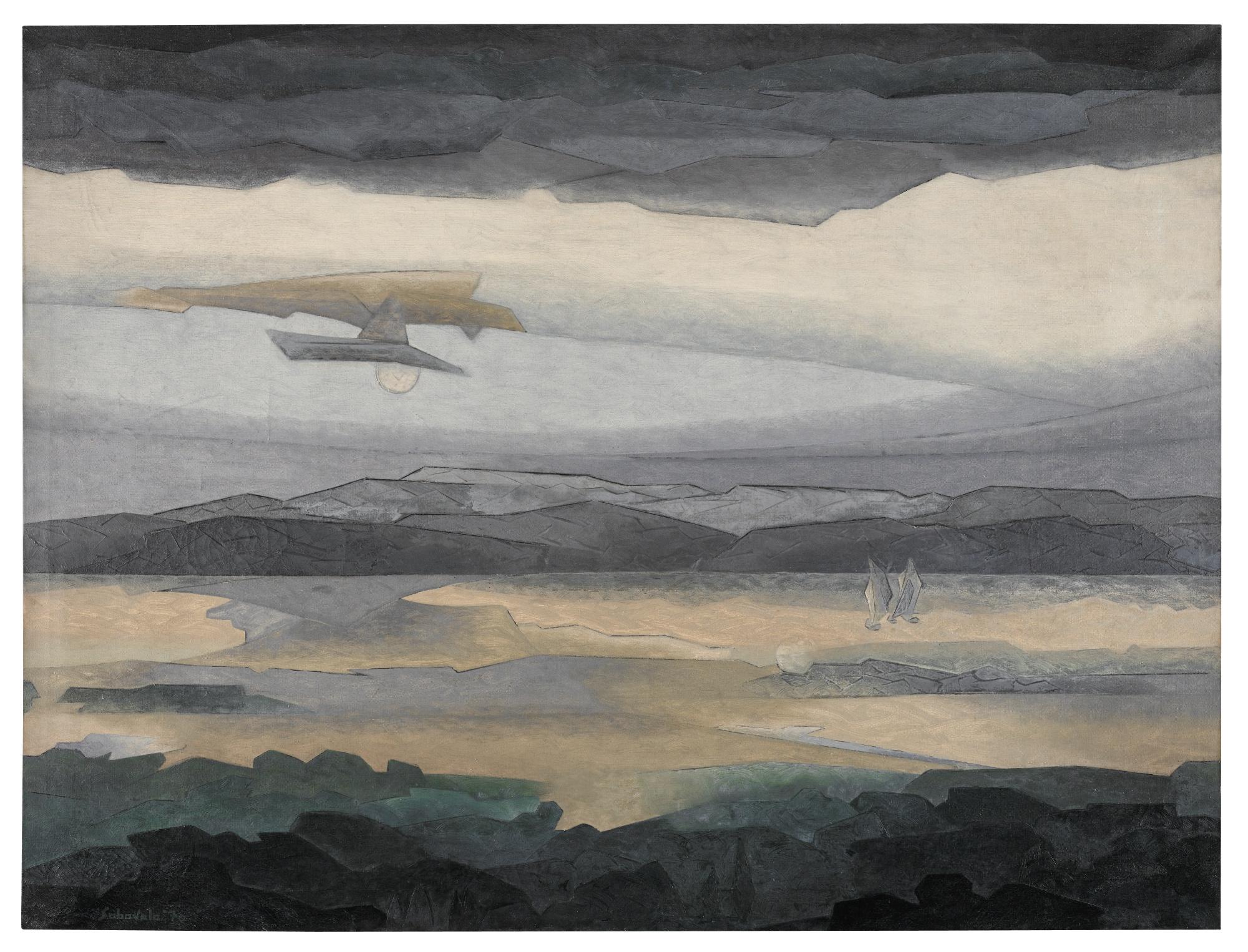 Jehangir Sabavala - The Hooded Day