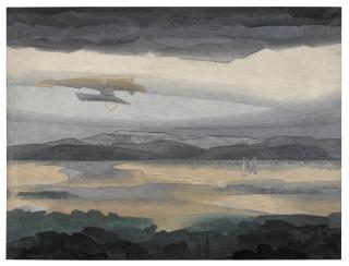 Jehangir Sabavala - The Hooded Day