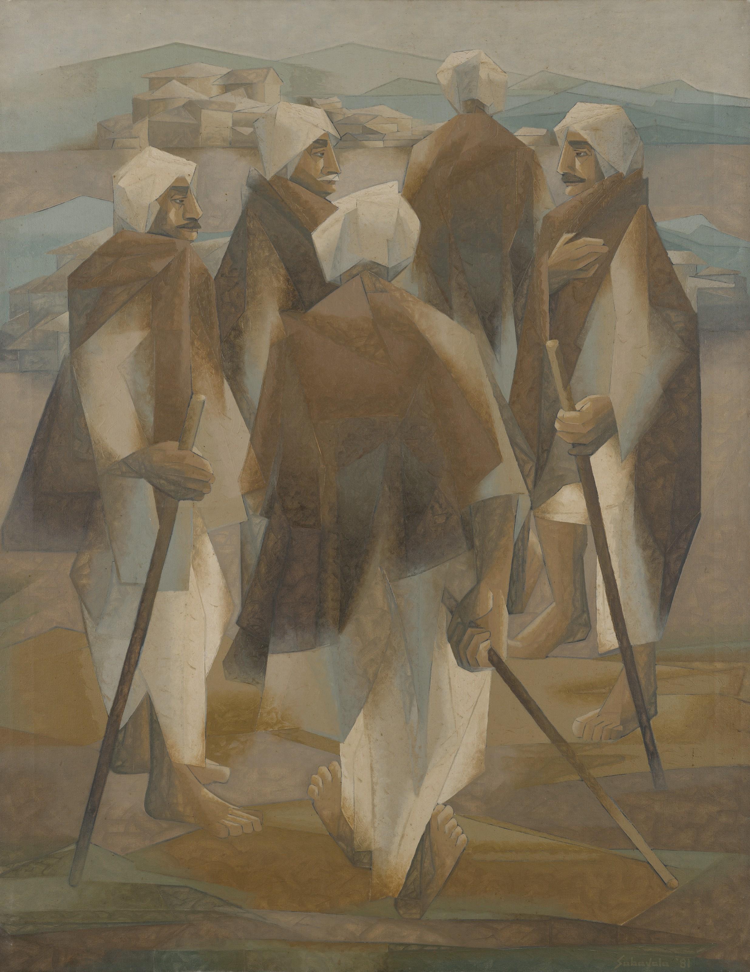 Jehangir Sabavala - The Peasants