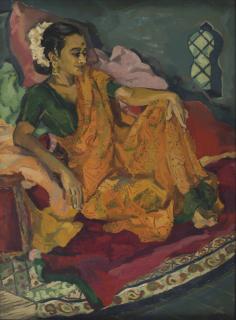 Jehangir Sabavala - The White Veni