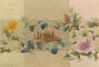 Jehangir Sabavala - Untitled (Waterlilies)