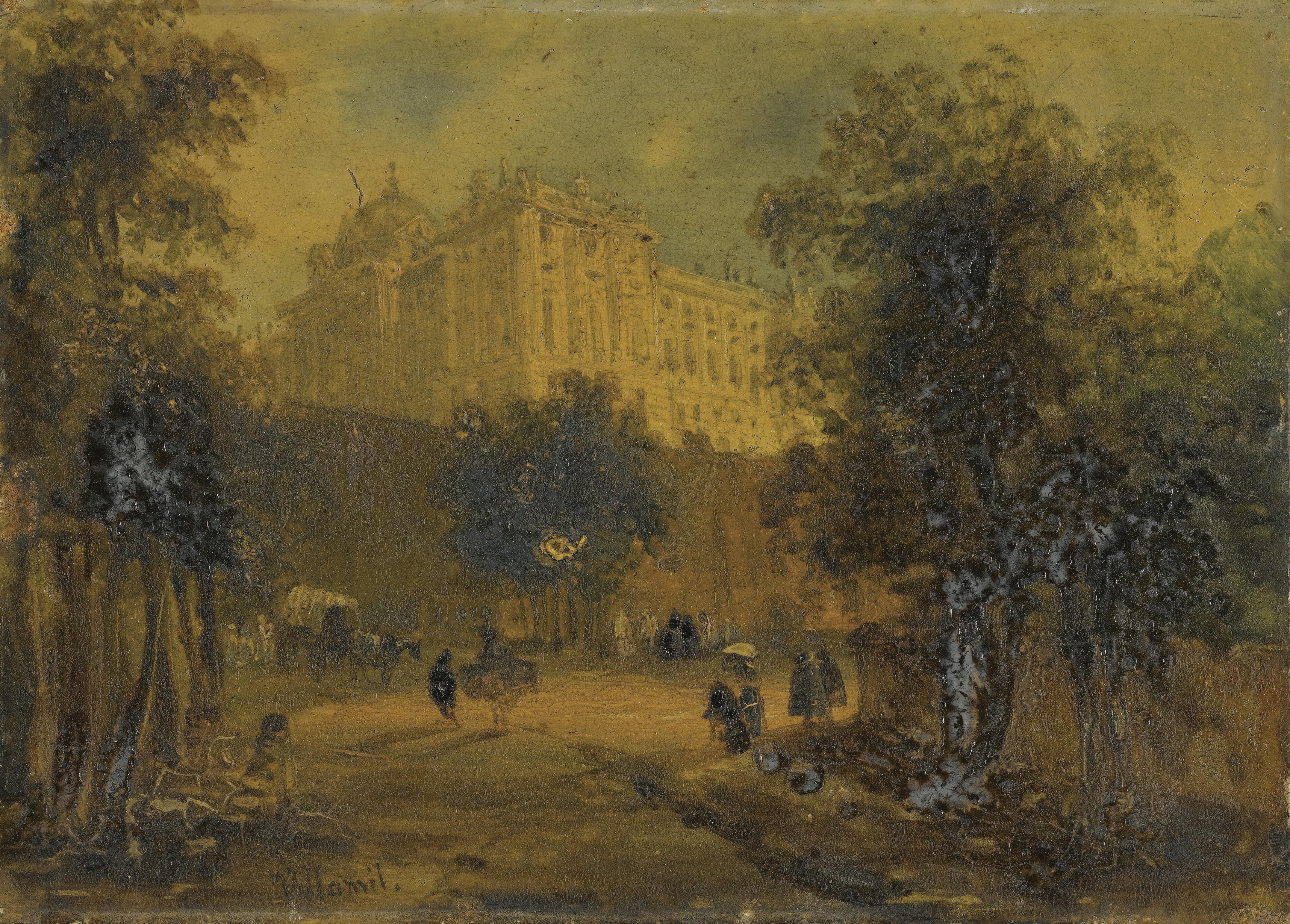 Jenaro Pérez Villaamil - Spanish quince Vistas De Madrid (Fifteen Views Of Madrid)