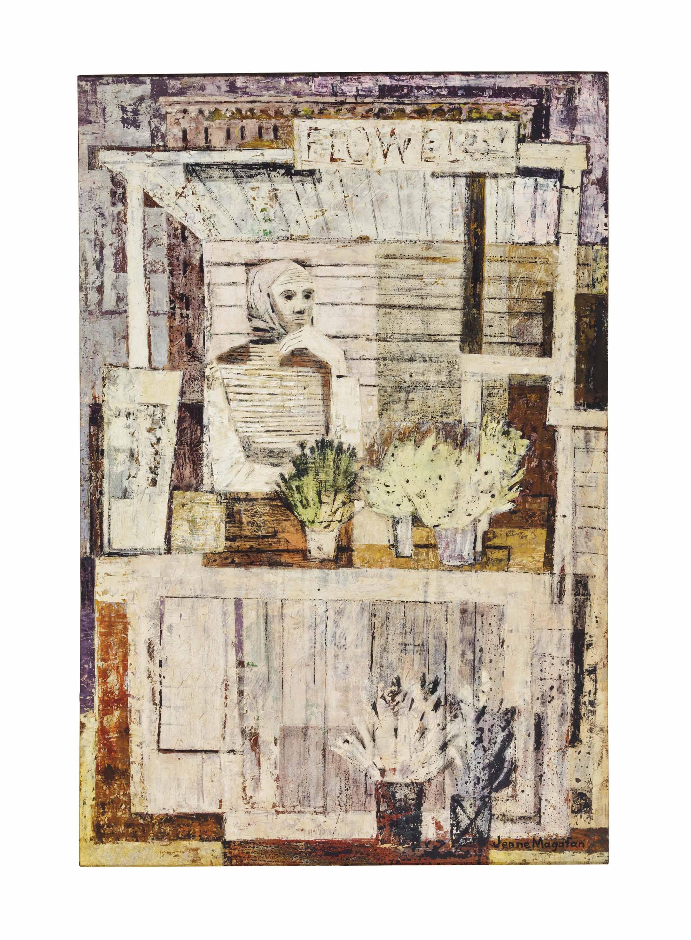 Jenne Magafan - Flower Stand