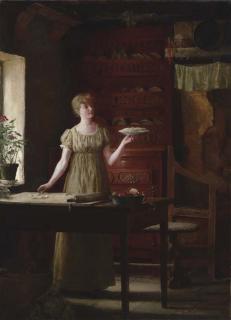 Jennie Brownscombe - Ready For The Oven