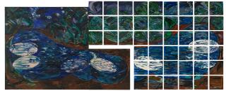 Jennifer Bartlett - At the Lake, Night