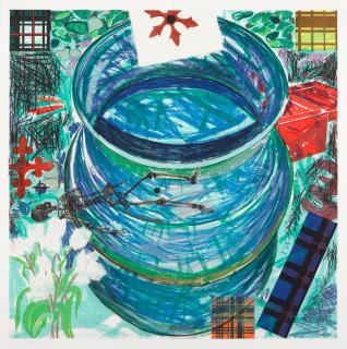 Jennifer Bartlett - Earth; Water (from Four Elements), 1992