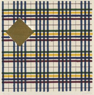 Jennifer Bartlett - Homan-ji, Series I (O. M. 27)