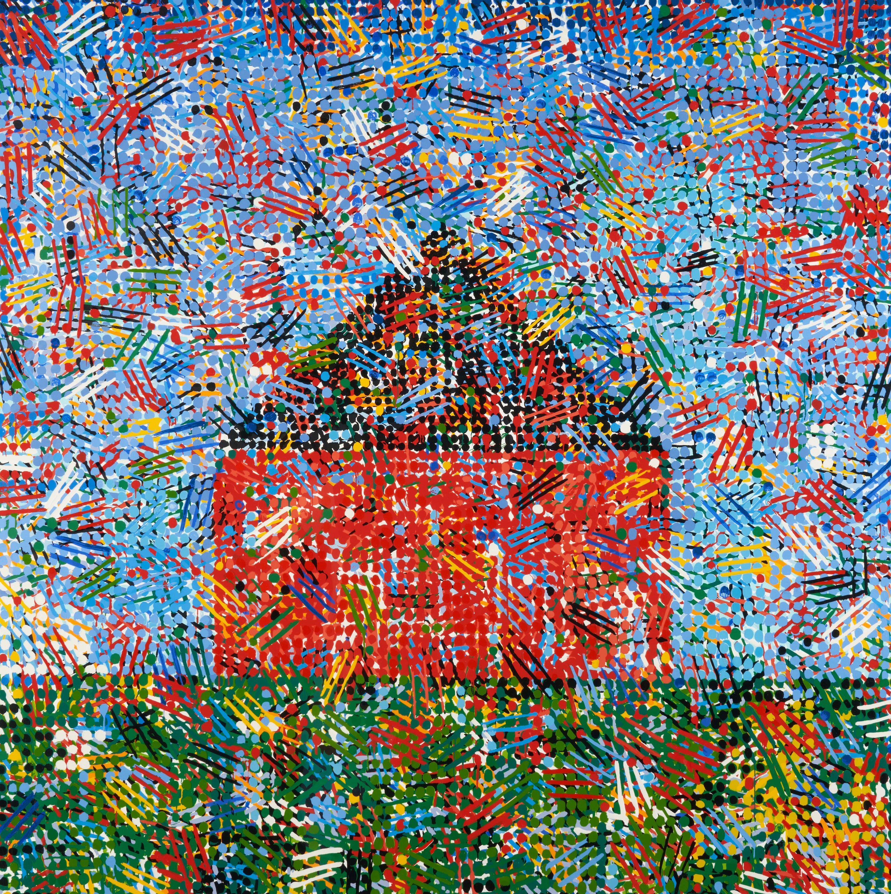 Jennifer Bartlett - House: Dots, Hatches