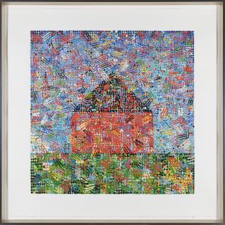 Jennifer Bartlett - House: Dots, Hatches
