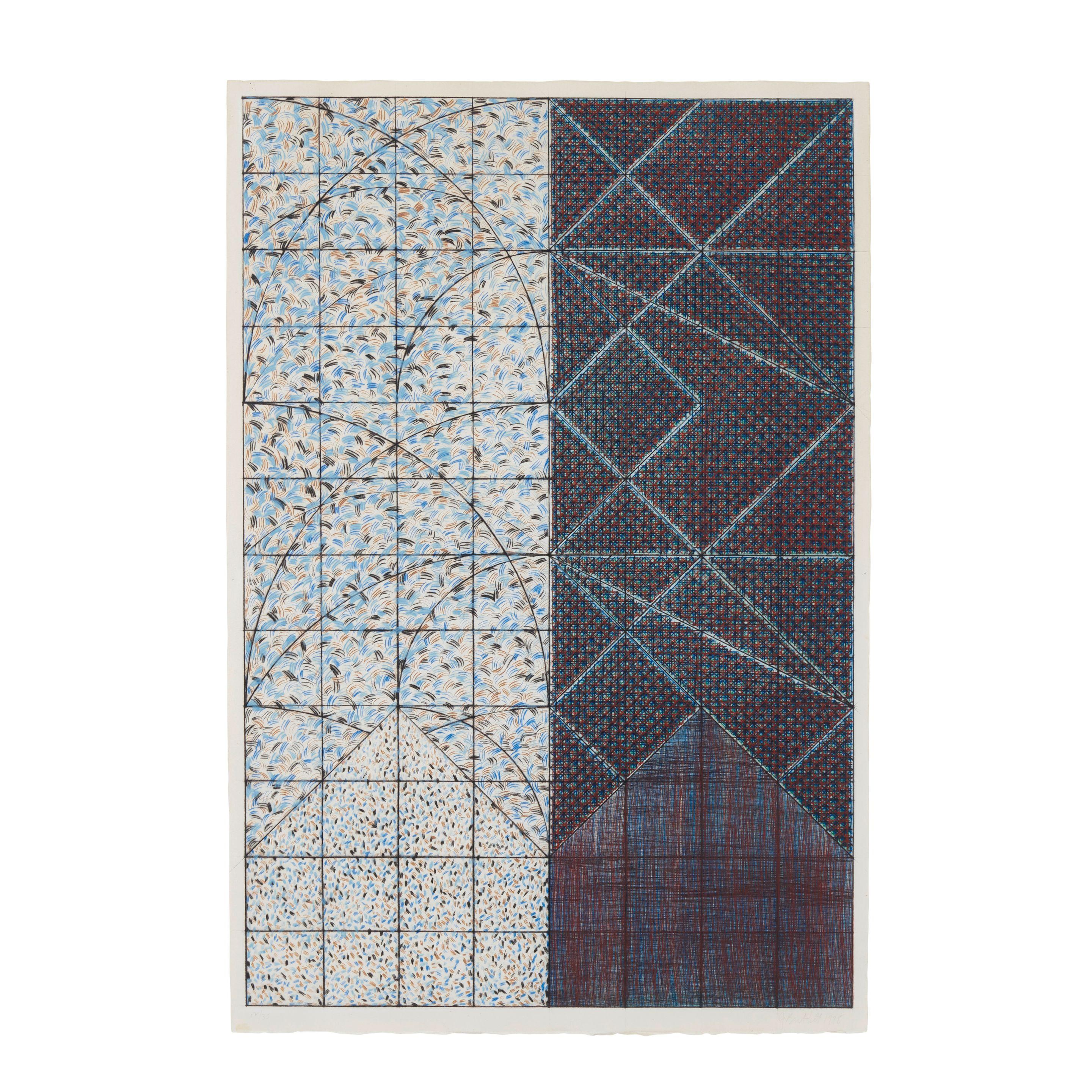 Jennifer Bartlett - One Plate, from Day and Night I