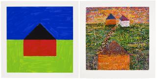 Jennifer Bartlett - Two Prints by the Artist