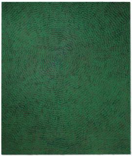 Jennifer Guidi - Elements of All Entities (Universe Mandala SF #6G, Green, Black Sand)
