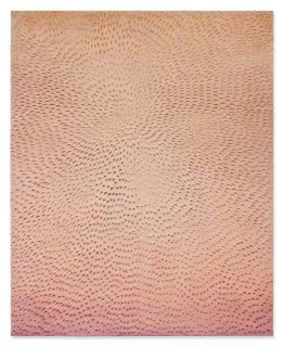 Jennifer Guidi - In The Morning I Watch You Rise (Painted Light Pink Grey Sand Sf #2F, Yellow Orange Pink And Lavender)