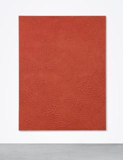 Jennifer Guidi - Untitled (Red Sand Sf #1E, Yellow Ground)