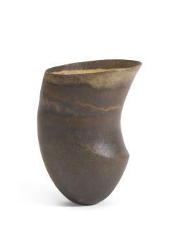 Jennifer Lee - Dark Brown And Cream Asymmetric