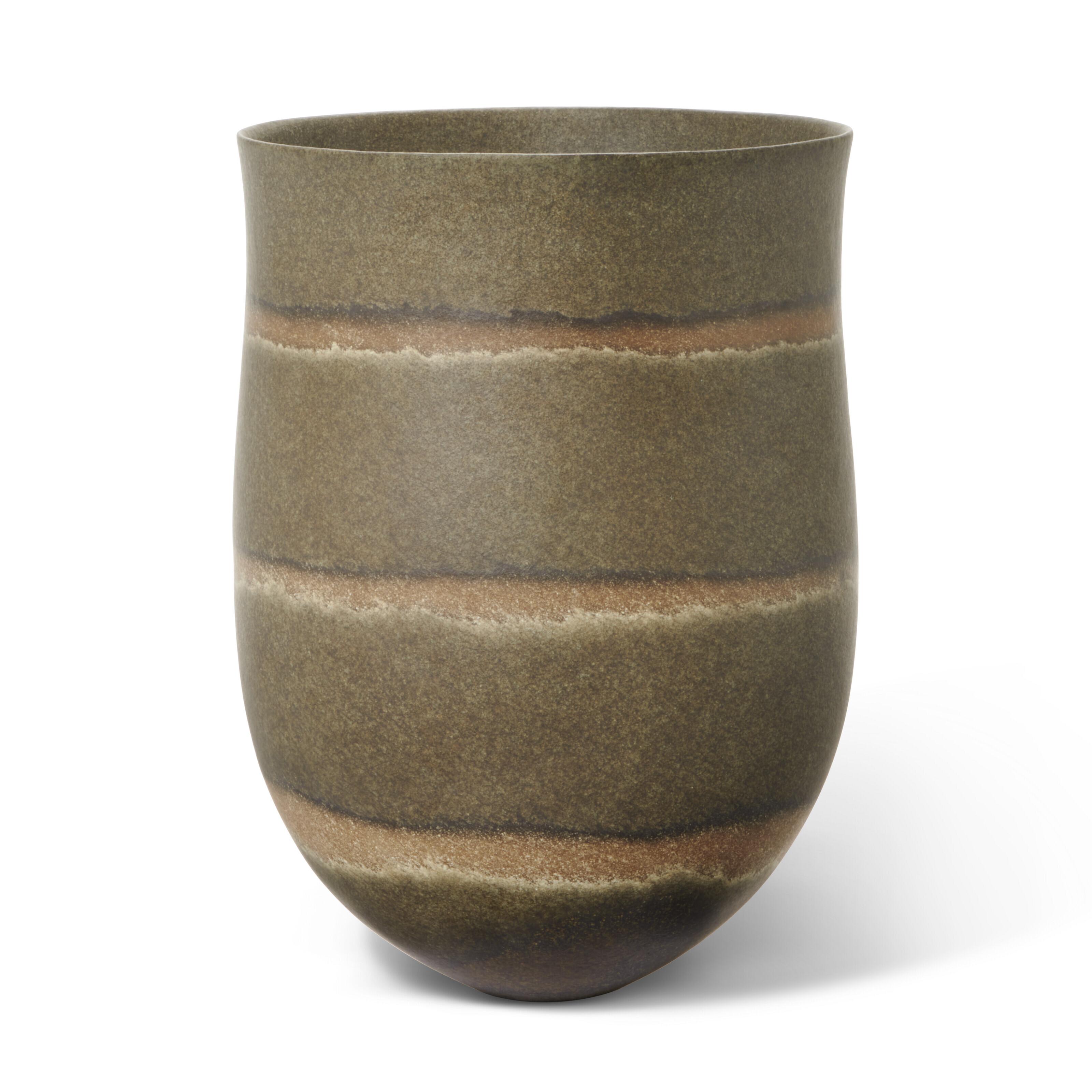 Jennifer Lee - Olive, Three Haloed Umber Rings