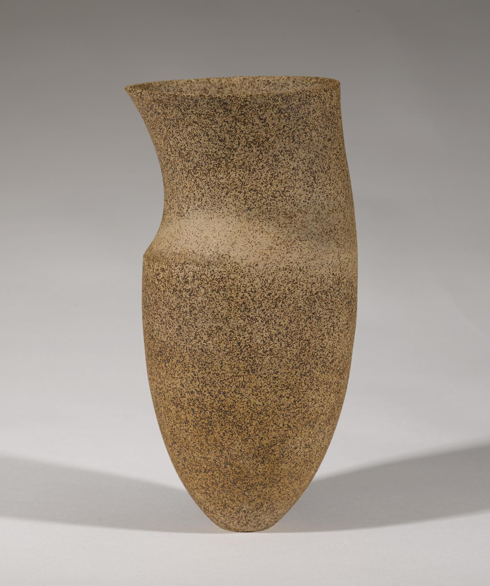 Jennifer Lee - Rust, Spangled, Asymmetric Pot, Pale Band