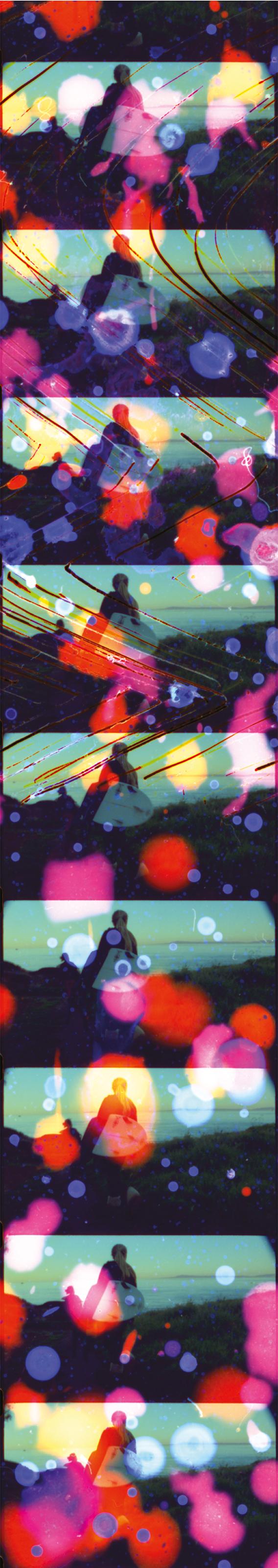 Jennifer West - Dawn Surf Jellybowl Filmstrip 1