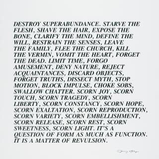 Jenny Holzer - Inflammatory Essays (10 Works)