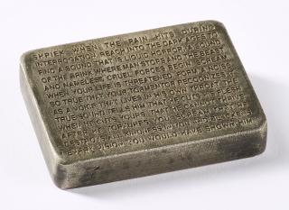 Jenny Holzer - Inflammatory Essays: Shriek When the Pain Hits During Interrogation.