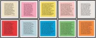 Jenny Holzer - Inflammatory Essays.
