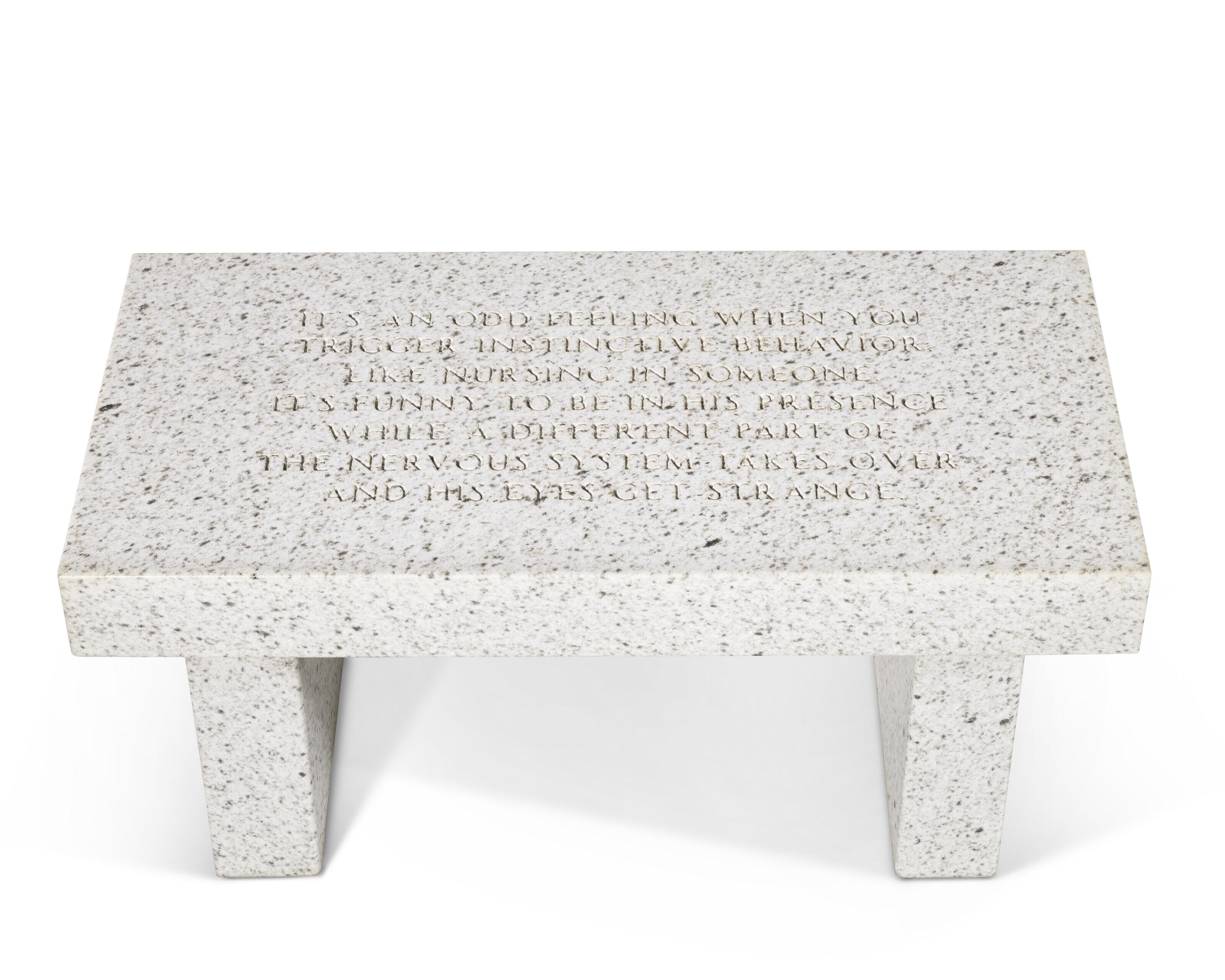 Jenny Holzer - Living Series: It\'s an odd feeling when...