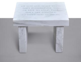 Jenny Holzer - Selection From Survival: Die Fast And Quiet...