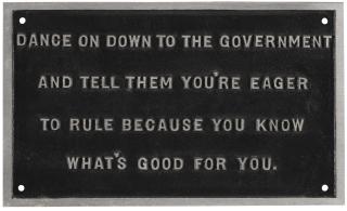 Jenny Holzer - Selection From The Survival Series