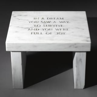 Jenny Holzer - Survival Series: In A Dream You Saw A Way...