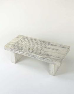 Jenny Holzer - Truism Bench (A Strong Sense of Duty Imprisons You...)