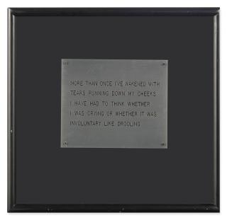 Jenny Holzer - Untitled (The Living Series)