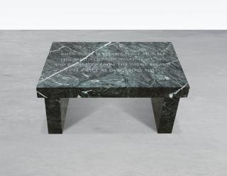 Jenny Holzer - When There Is No Safe Place To Sleep