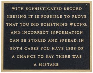 Jenny Holzer - With Sophisticated Record...