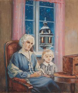 Jenny Nyström - Evening in front of the radio