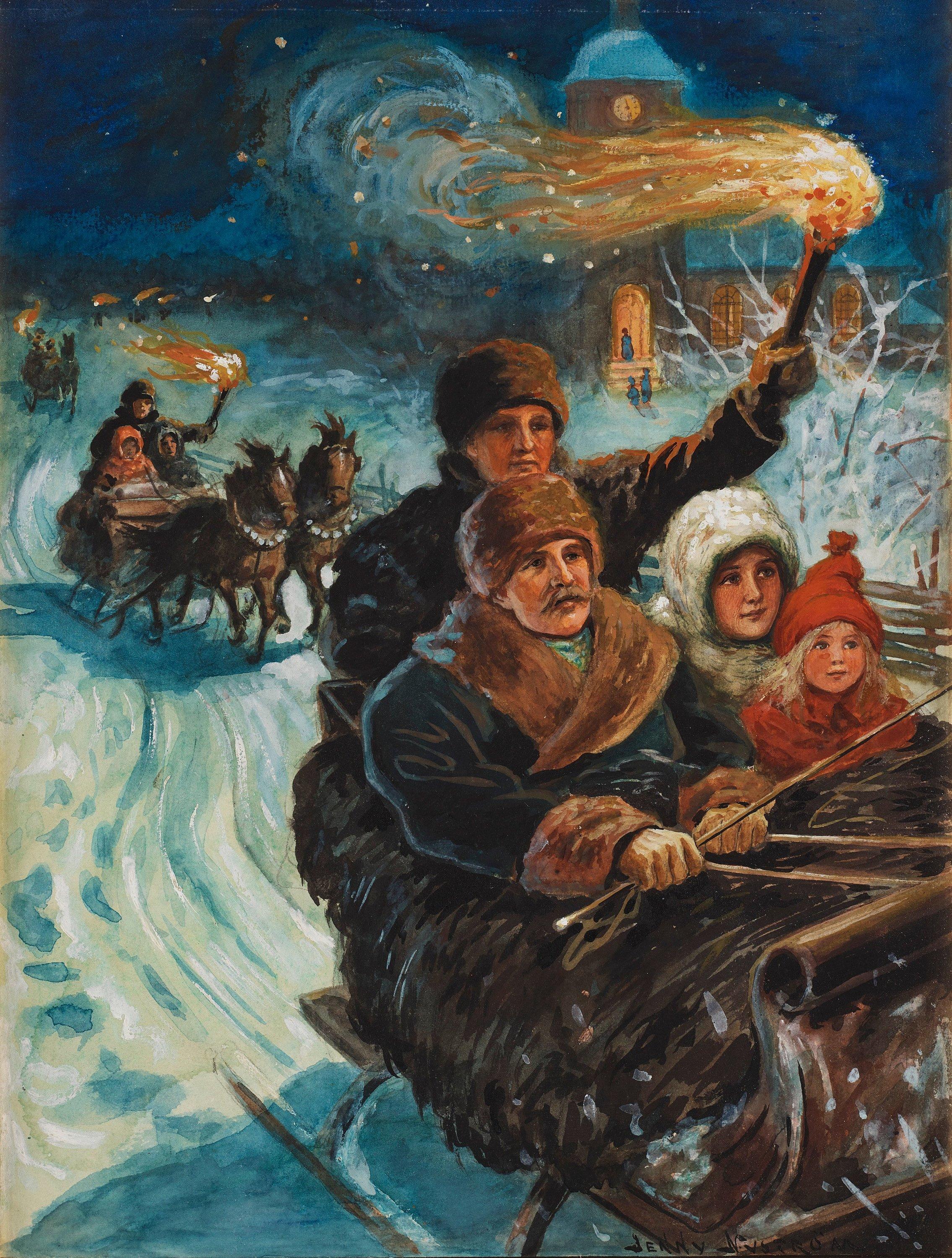 Jenny Nyström - Winter Night