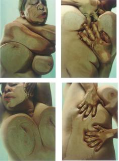 Jenny Saville - Closed Contact A, B, C & D