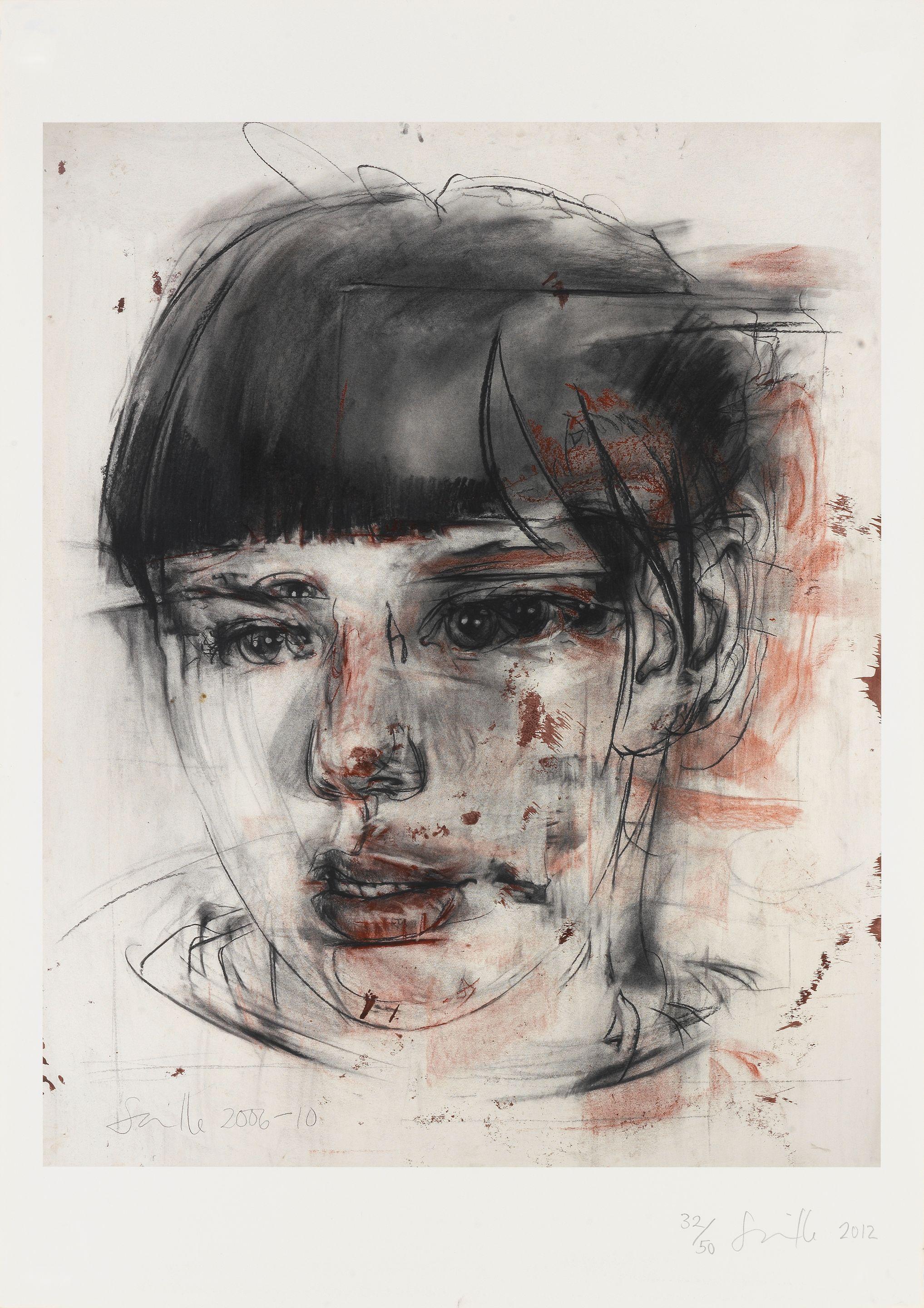 Jenny Saville - Red Stare