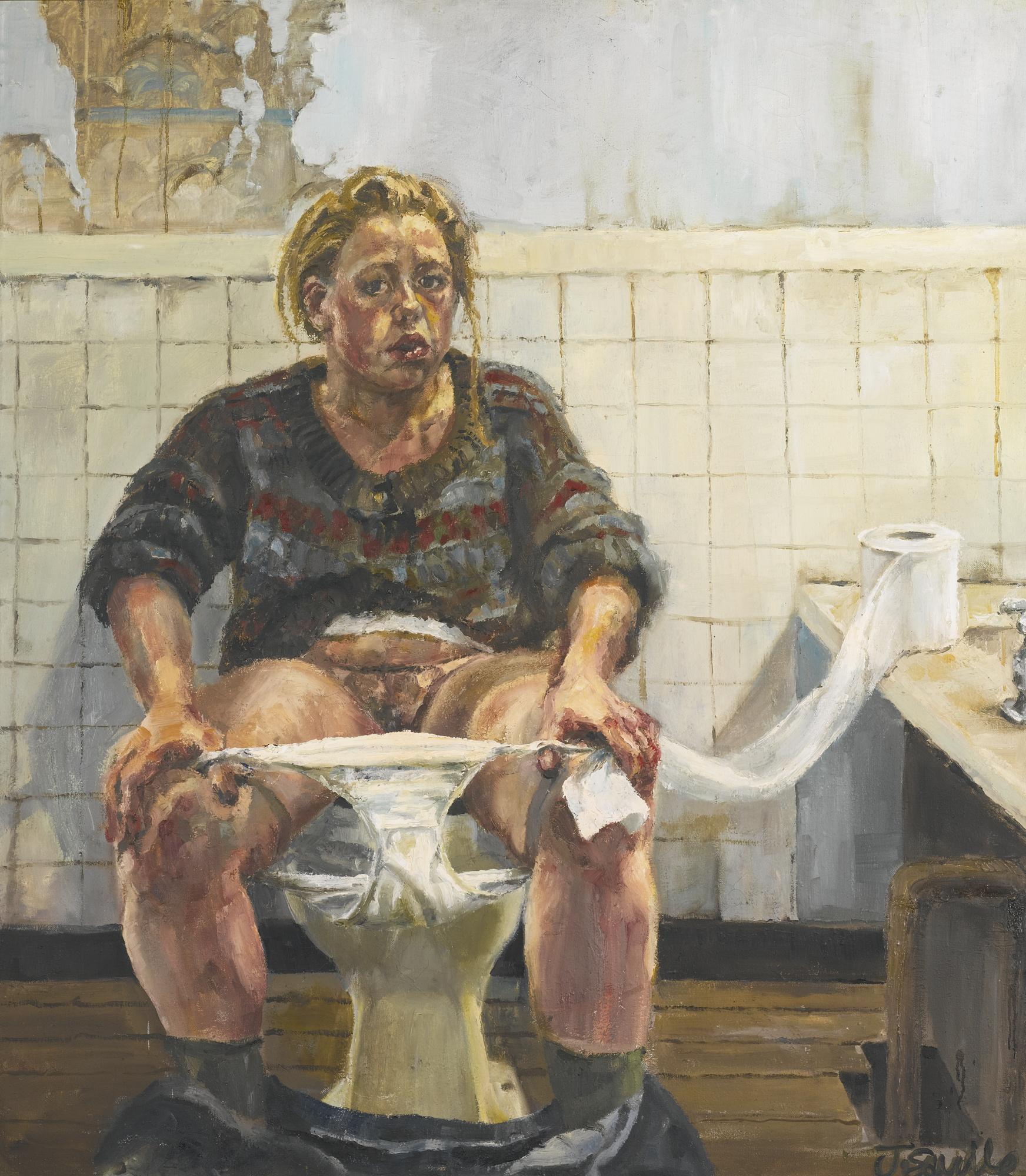 Jenny Saville - Self-Portrait