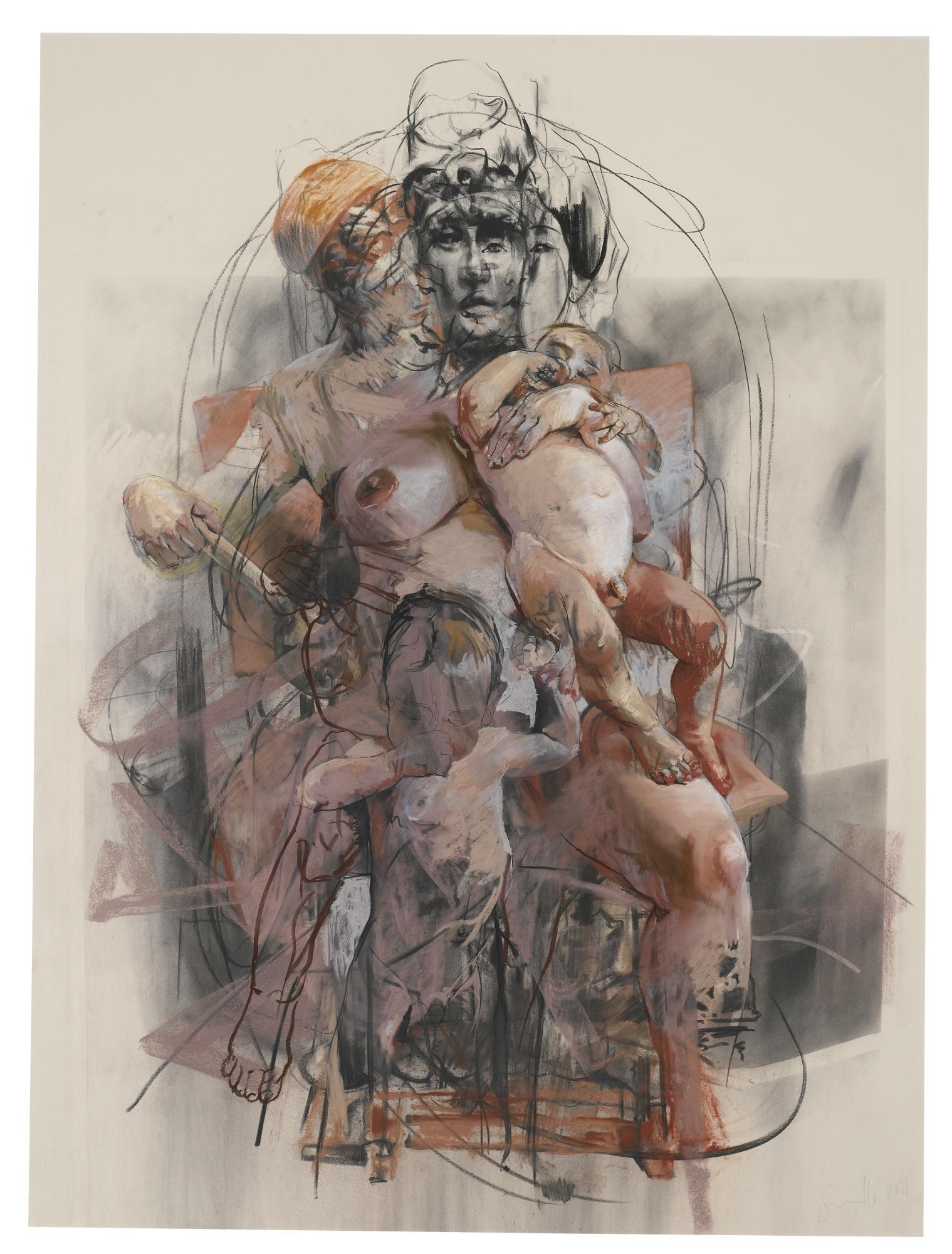 Jenny Saville - Study For Isis And Horus