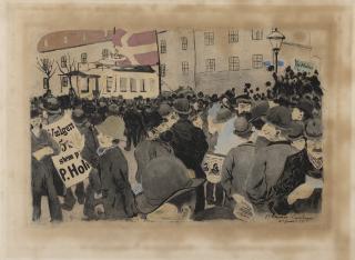 Jens Ferdinand Willumsen - Election Copenhagen