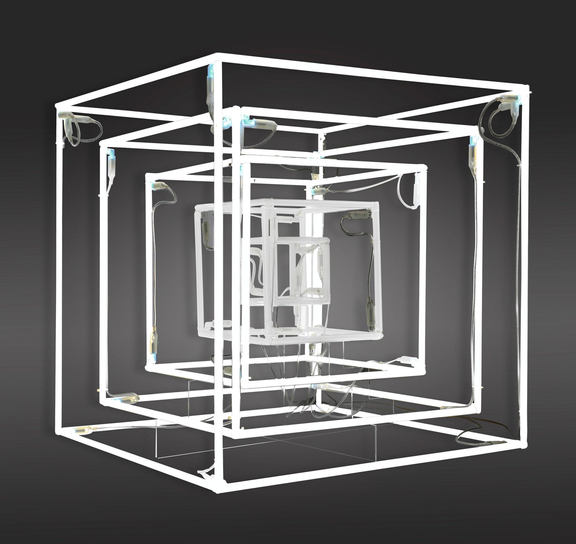 Jeppe Hein - Extended Neon Cube 20/40/60/80/100