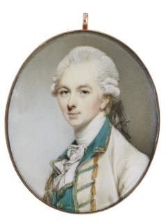 Jeremiah Meyer, R.A. - Portrait Of A Gentleman, Circa 1775