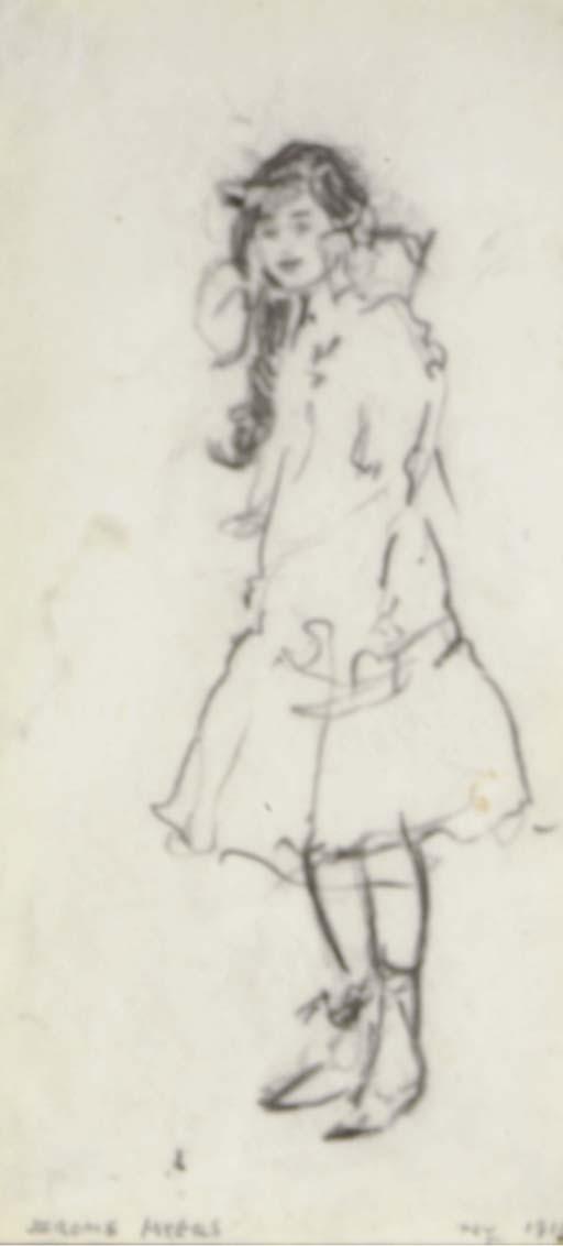 Jerome Myers - Little Hungarian Girl