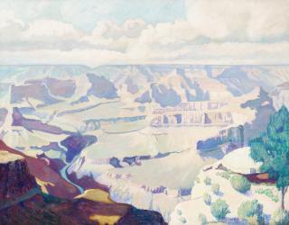 Jerome S. Blum - The Terrace, Grand Canyon, Arizona