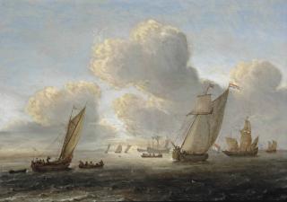 Jeronymus Van Diest II - Shipping On Calm Water