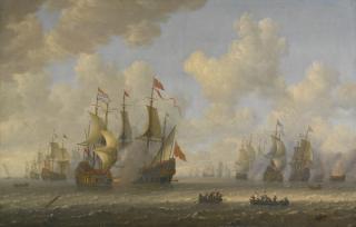 Jeronymus Van Diest - The Battle Of Scheveningen, With The Naval Forces Of The Dutch Republic And The Commonwealth Of England, 10 August 1653