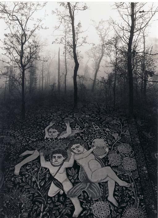 Jerry Uelsmann - Tapestry, 1976