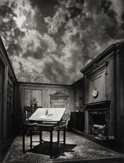 Jerry Uelsmann - Untitled (Philosopher\'s Desk)